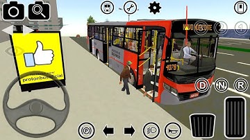 Proton Bus Simulator #13 Modern Bus - Android Gameplay FHD