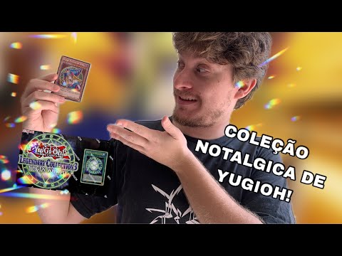 COMPREI UMA COLEÇÃO MUITO CLÁSSICA DE YU-GI-OH! CARTAS LINDAS DEMAIS!