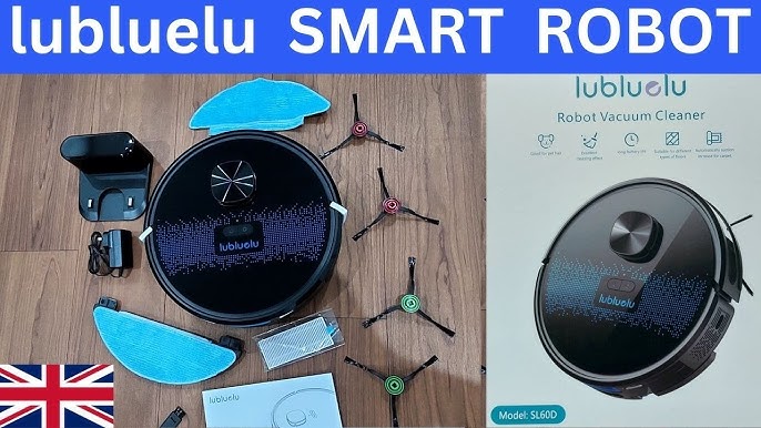 the Lubluelu 2-in-1 Robot Vacuum and Mop Combo! Robot Vacuum and Mop Combo  3000Pa, 