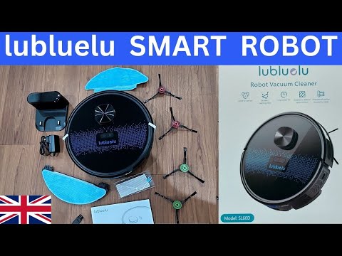 lubluelu SL60D 2 in 1 Robot Vacuum and Mop Combo Cleaner