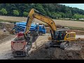 Basement excavation with Cat 336 next generation