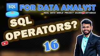SQL Operators |Types of SQL Operators| MS-SQL | SQL For Data Analyst in Hindi 16