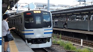2020/08/24 JR East Yokosuka Line: E217 Series Y-43 Set at Shinagawa