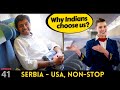 Europe (EU) to USA, INDIANS NOT ALLOWED | but Air Serbia said YES