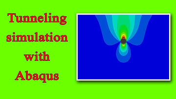 Tunneling simulation with Abaqus