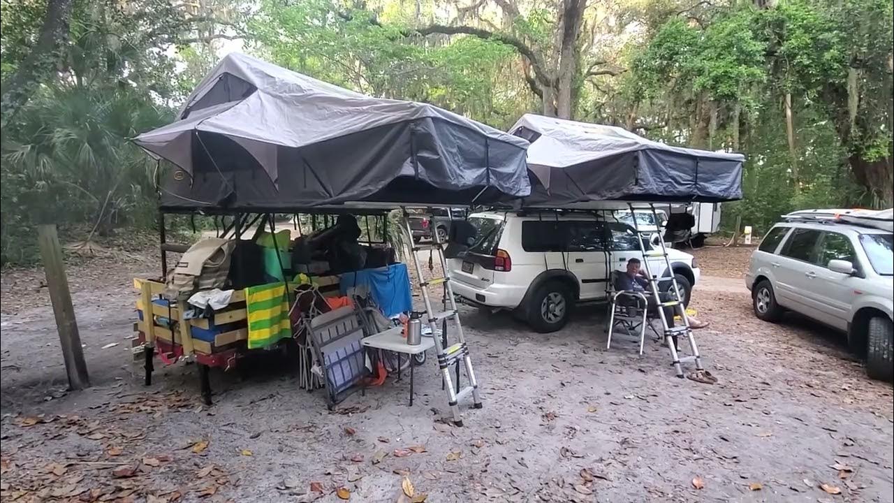 Harbor Freight Roof Top Tent Trailer build YouTube