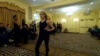 Julia Gilmore age 13 Runway Model walk