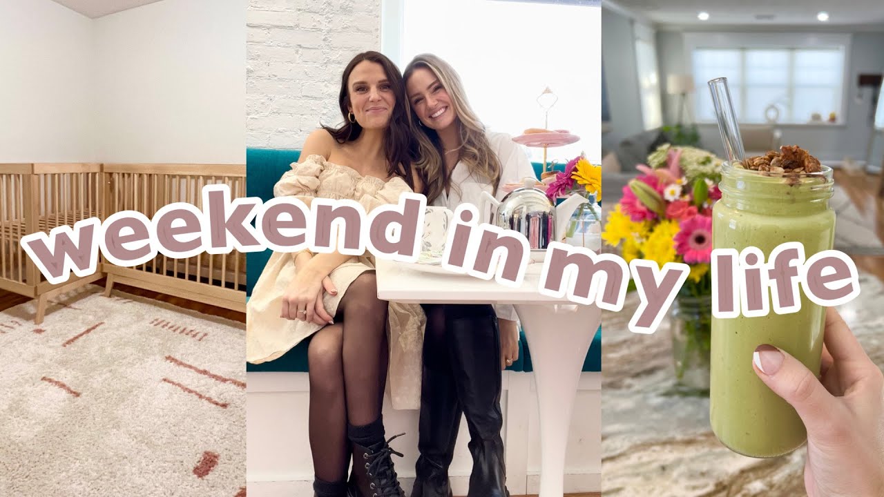weekend in my life | nursery ideas, labor pain simulator for men 😆 ...