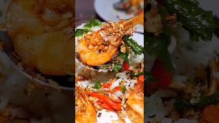 Spicy, crispy shrimp perfection #shorts #food #tips