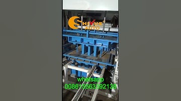 QT4-15 hydraulic hollow block making machine paving block making machine hollow bricks machinery