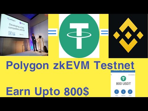 Polygon zkEVM Testnet || Earn Up to 800$ || Instant Payment Airdrop/Testnet #airdrop #binance