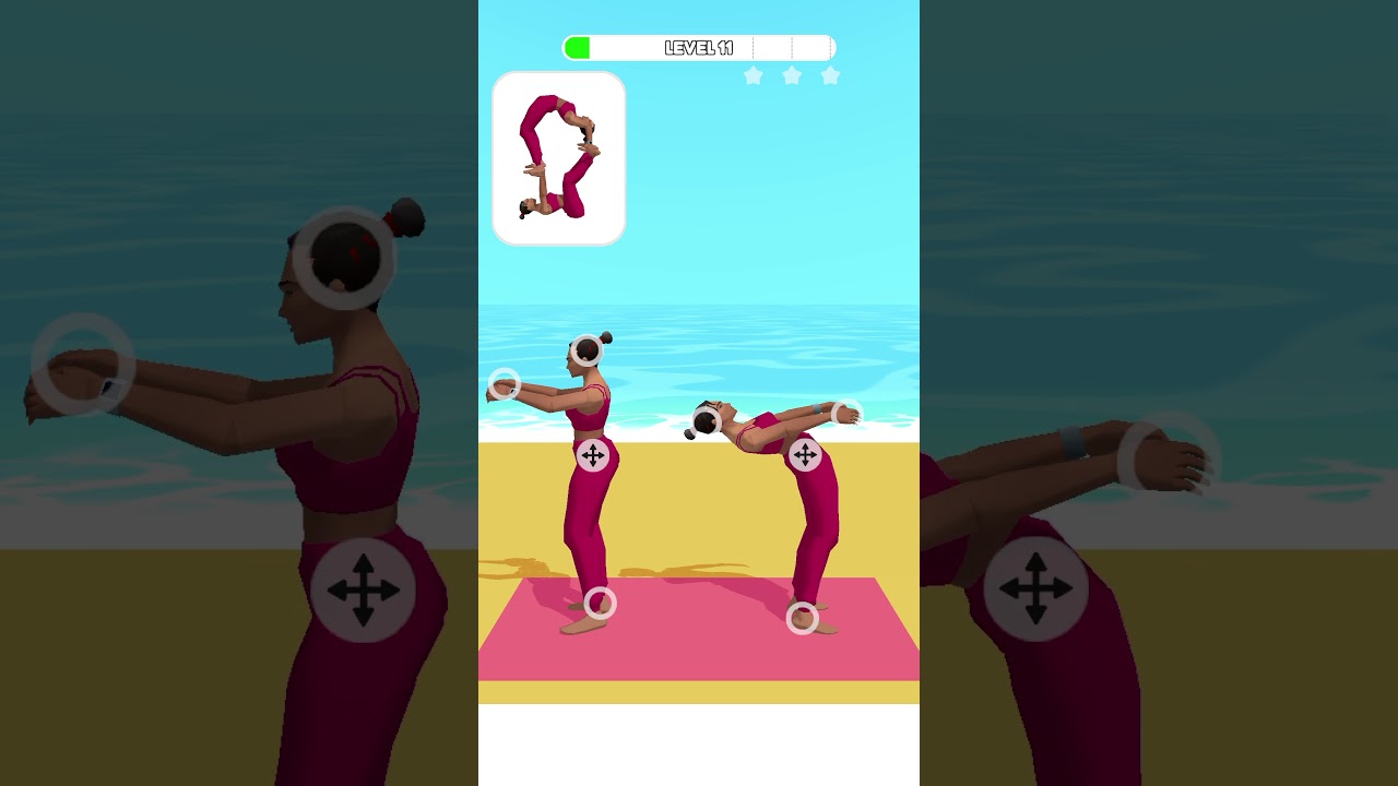 Couples Yoga Game - Gameplay (Android, ios) Levels 11