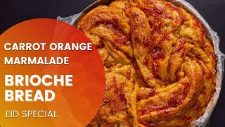 Carrot Orange Cake | Best Brioche bread with orange carrot marmalade | Carrot Orange Babka screenshot 5
