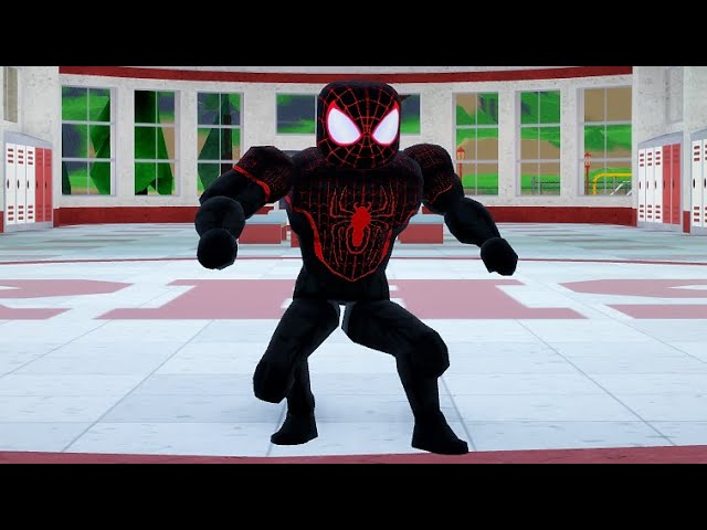 How To Be Spider Man Miles Morales In Robloxian High School Youtube - spider roblox shirt