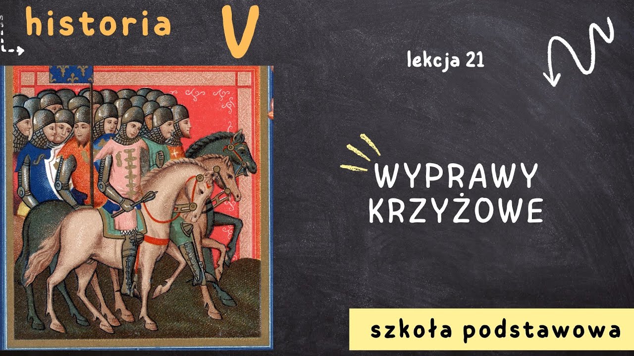 Historia klasa 5 [Lekcja 21 - Wyprawy krzyżowe]