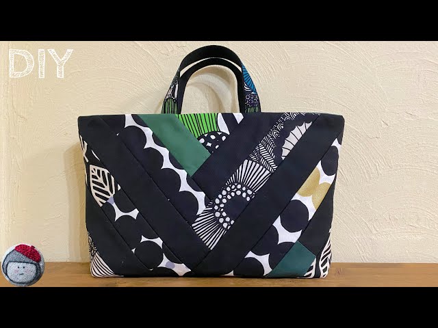 パッチワーク手提げバッグ(たかちゃん） 楽天市場】四角い窓のトートバッグ | キット パッチワーク