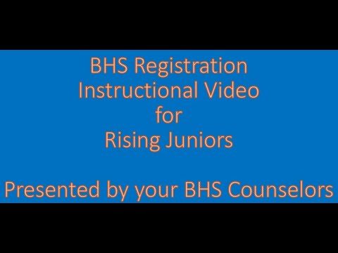 Rising 11th grade Registration Tutorial 1.26.24 - YouTube