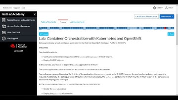 Red hat Academy - Exam 8.5 Lab: Container Orchestration with Kubernetes and OpenShift