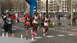 Barcelona Half Marathon 2020 – last kilometres