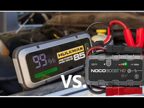 🧰 NOCO Jump Starter VS HULKMAN Jump Starter - Which Jump starter is the  best?