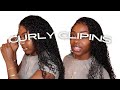 How To Install Curly Clip-ins To Look Natural | Tiana Shannell