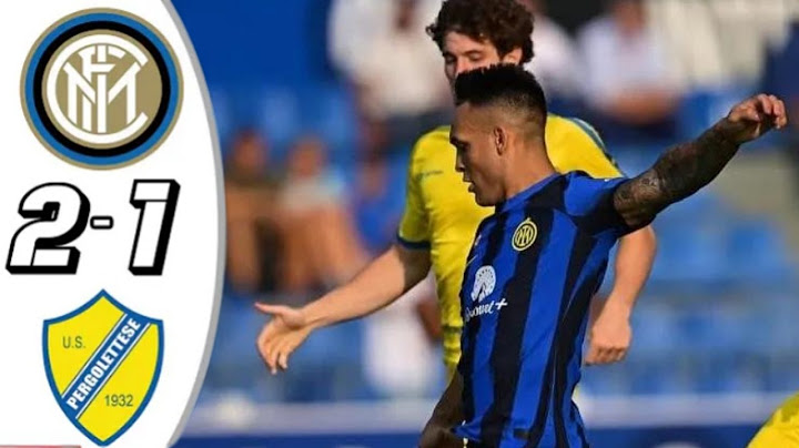 TAREMI SCORES AGAIN | INTER 2-1 PERGOLETTESE | HIGHLIGHTS | FRIENDLY MATCH 2024/25 -