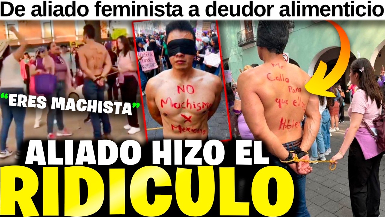 Quiso ser “ALIADO FEMINISTA”… y terminó EXPUESTO como DEUDOR 🤣
