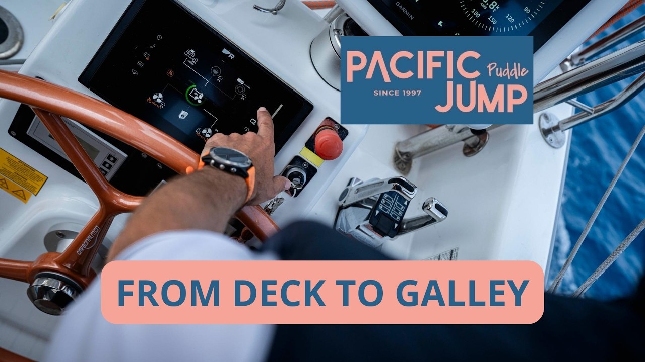 ⁣WEBINAR from Deck to Galley : Gear, Checks & Provisioning for your Bluewater crossing