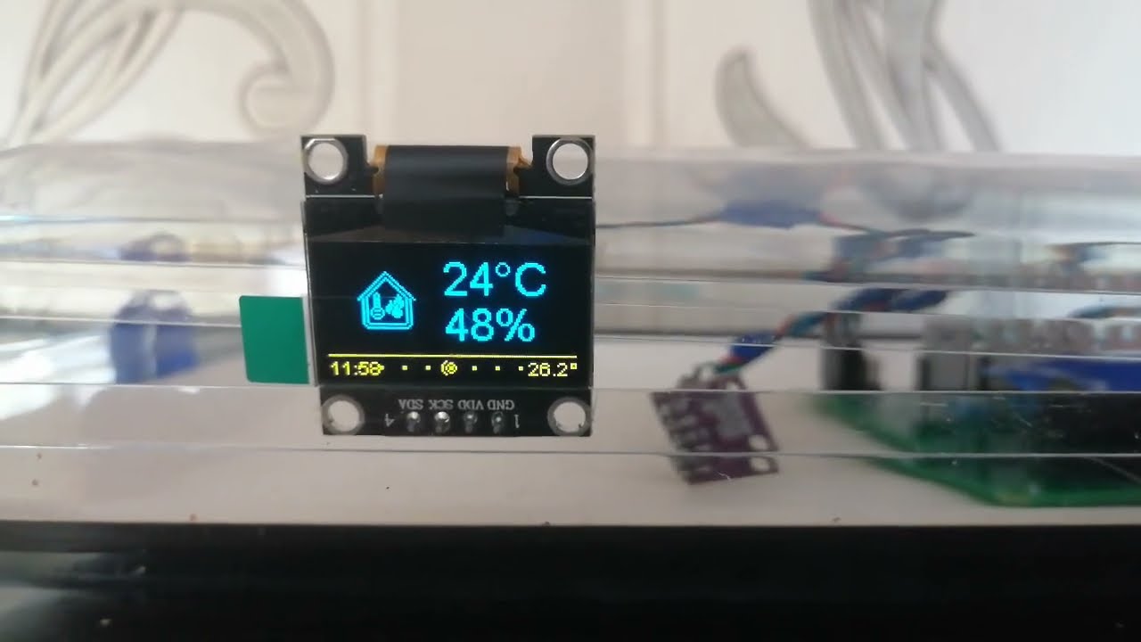 Aquarium controller (sunrise-sunset)  P.1 /  Контроллер аквариума (рассвет-закат), кормление Ч.1