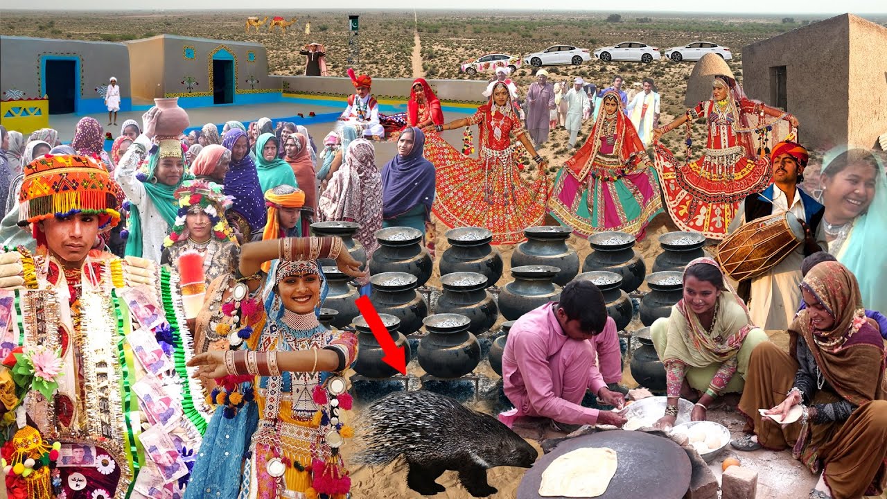 Невиданный традиционный индуистский брак в Пакистане | Индуистская жизнь в Пакистане
