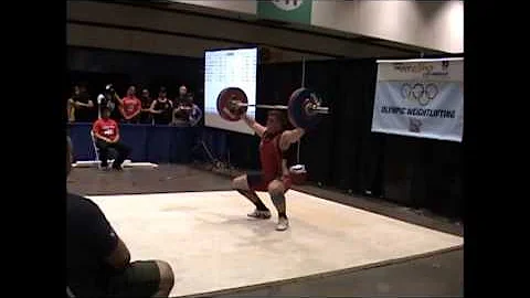 2013 American Record Makers Ben Simonds 121 snatch