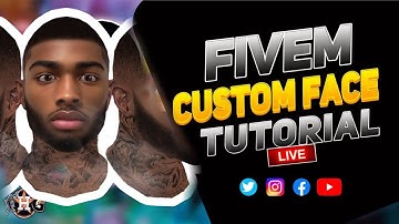 HOW TO MAKE CUSTOM REALISTIC GTA 5 / FIVEM FACE SKIN  (2025Tutorial) CONVERT 2 FIVEM WATCH TIL END