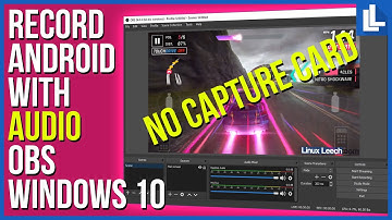 Record Android Phone with Audio - NO Cables OBS Tutorial