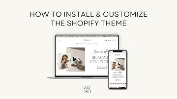 LAUNCH YOUR WEBSITE IN HOURS: How to Install and Customize our Shopify Themes - Shopify Store Setup