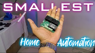 Smallest  Home Automation Project using ESP32 module | Internet & Manual Home Automation project