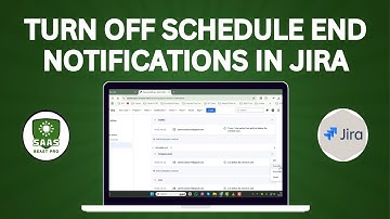 How to Turn Off Schedule End Notifications in Jira