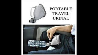 Portable Corong Pipis Pispot Travel Emergency Mobile Toilet Outdoor.
