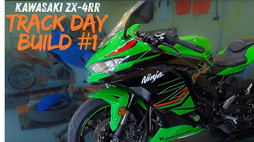 2023 Kawasaki ZX-4RR Track Day Build Part #1