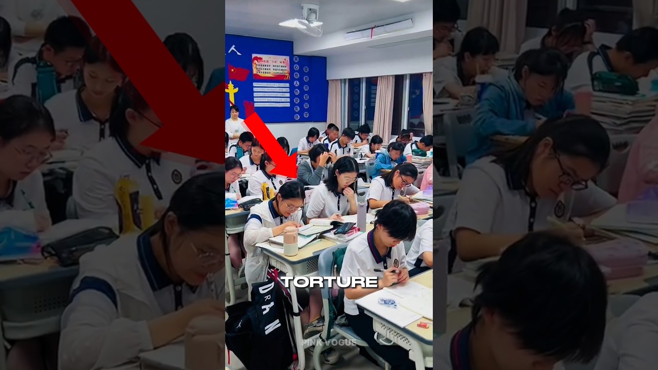 Самые дикие наказания в китайских школах😱🇨🇳