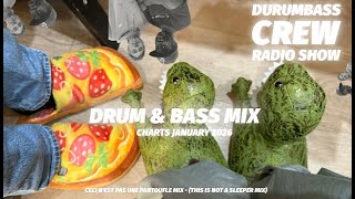 DURUMBASS CREW RADIO SHOW #1 - DRUM AND BASS MIX - CHARTS JANUARY 2026