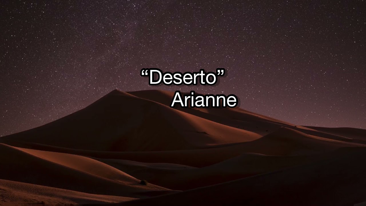 Deserto LETRA - Arianne - Gospel Hits 