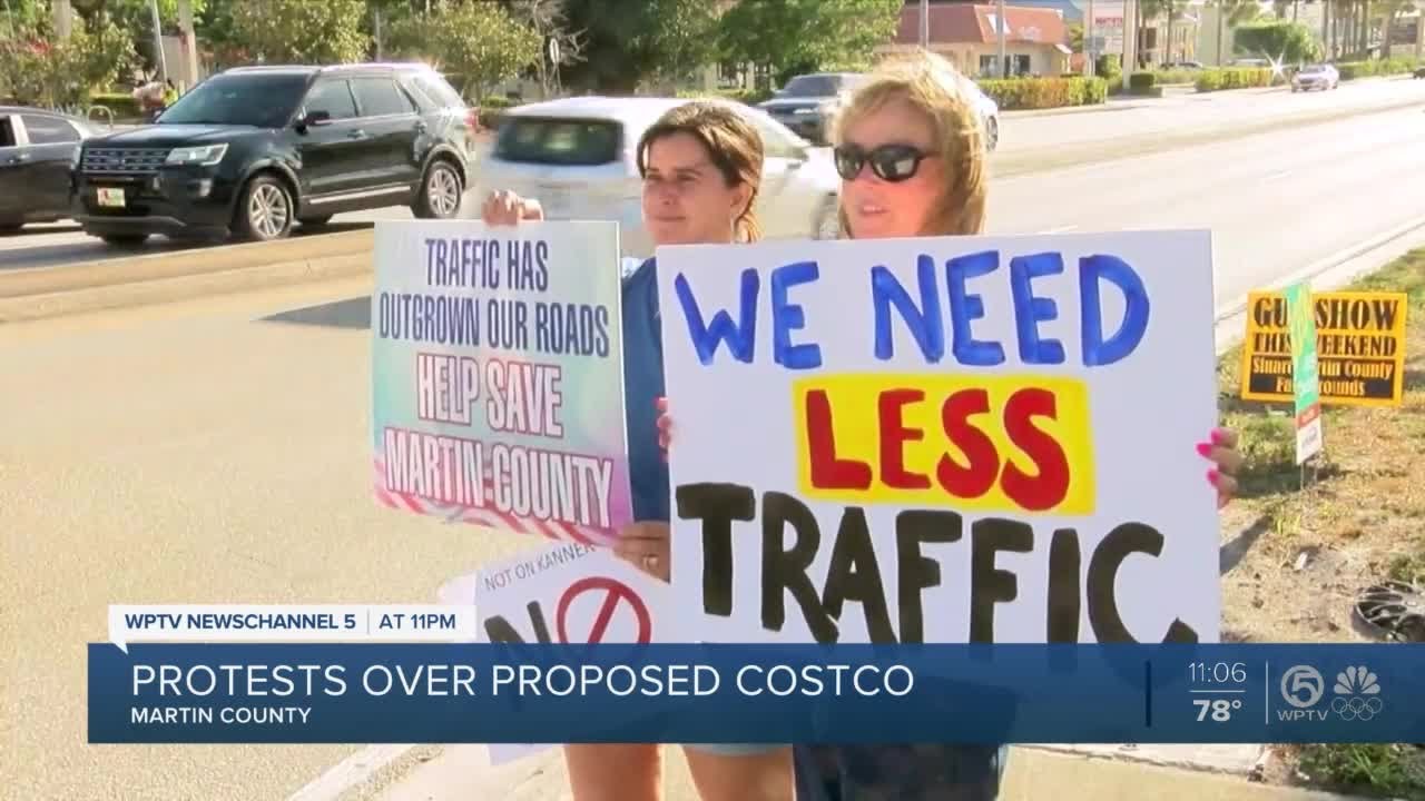 Stuart residents protest new proposed Costco, apartment complex YouTube