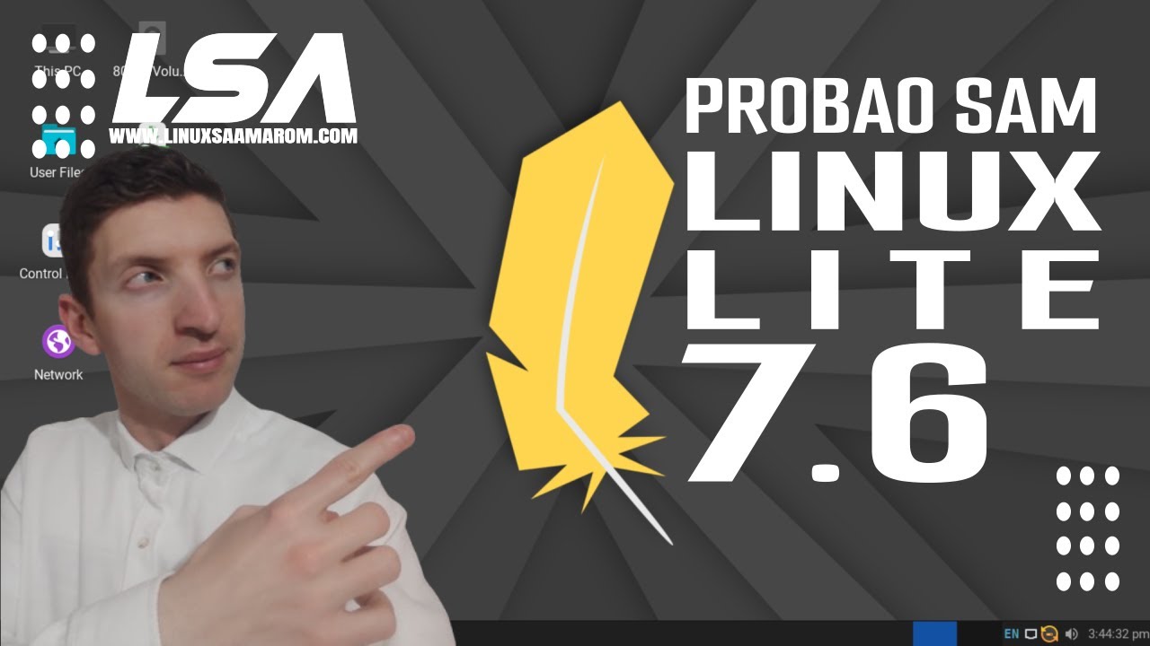 Linux Sam Ray Probao sam Linux Lite 7.6 | Lagani Linux za početnike - YouTube