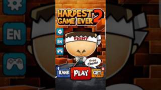Hardest game ever 2 (or should I say easiest game ever for me hahaha just playing )