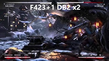 MKX Sub-Zero Combos Post Patch