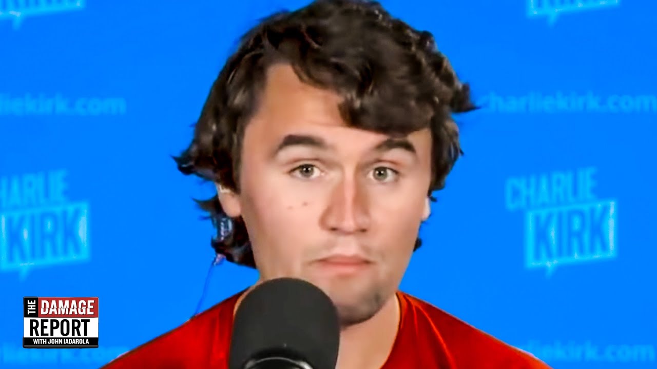 Charlie Kirk Cowardly Babbles About His Racist Fears