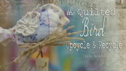 Mixed Media Monday - The Quilted Bird - Spellbinders Media Mixage