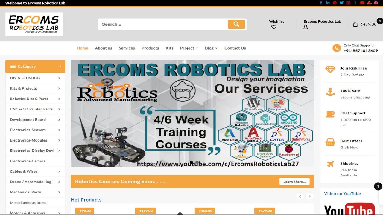 ERPO004 || Best Quality Motors - VegaKits, Johnson Motors By Ercoms Robotics Lab