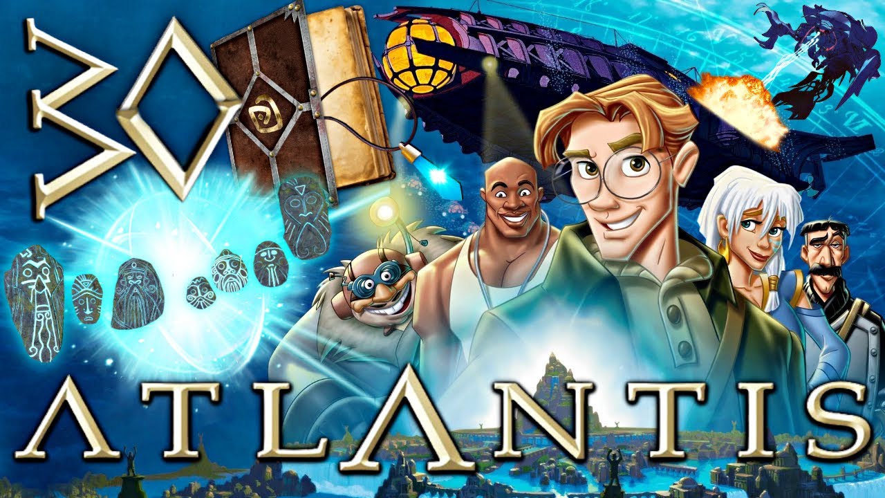 30 CURIOSIDADES FLIPANTES DE ATLANTIS: EL IMPERIO PERDIDO (2001)