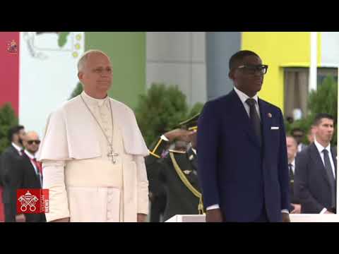 Pontifical Anthem and Equatoguinean National Anthem | Pope Leo XIV's Farewell Ceremony 